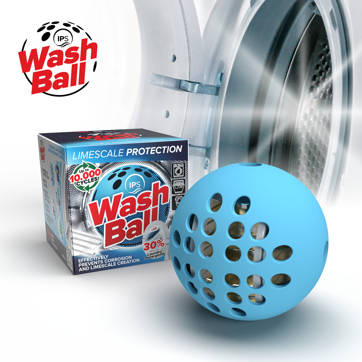 WASH BALL – omekšivač vode za perivi in pomivalni stroj - Slika 2