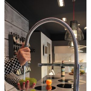 Trosmerna kuhinjska armatura 3v1 Inox - Slika 5