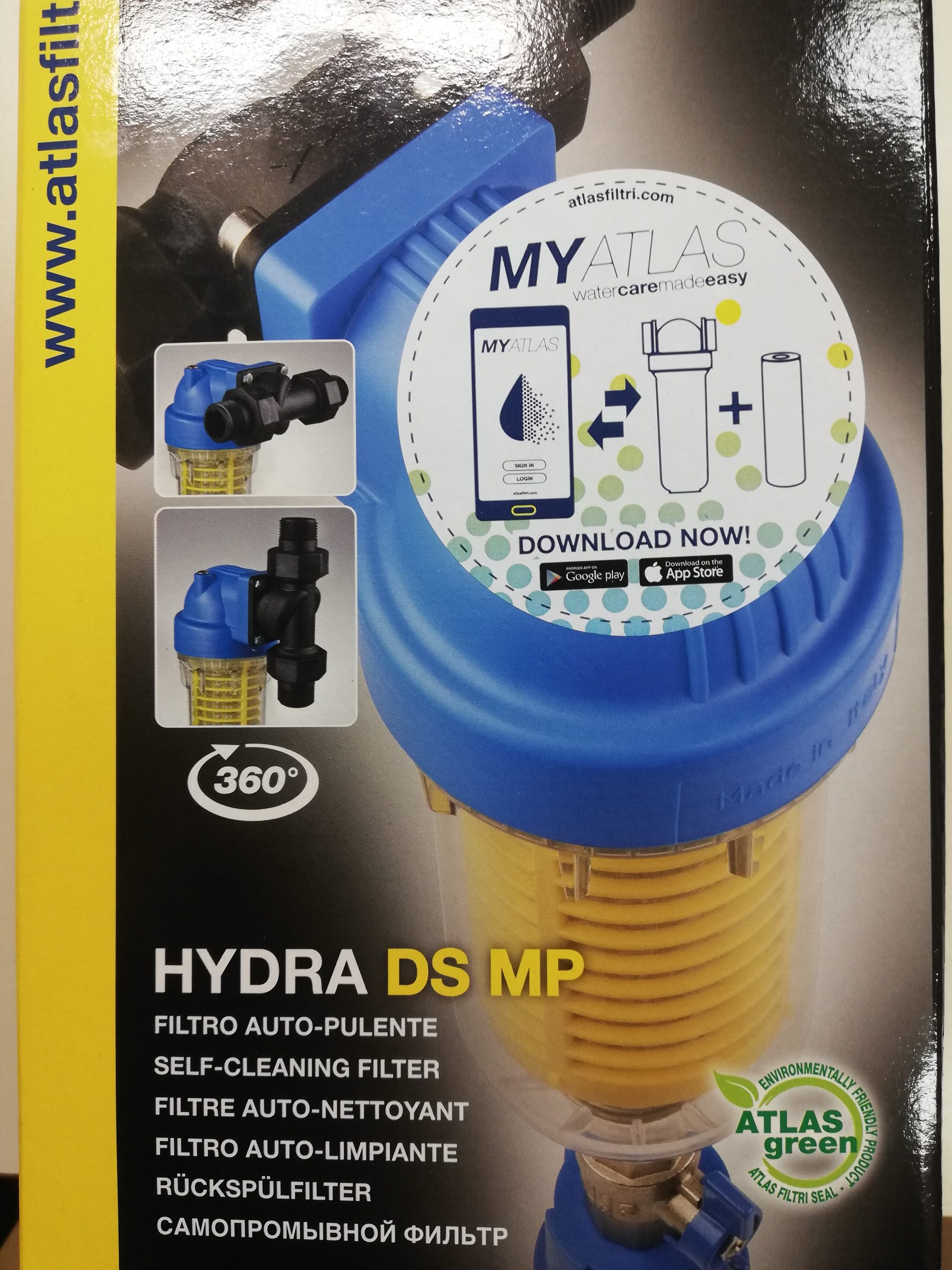 Samočistivi filter ATLAS Hydra DS MP RLH 3/4″ / 1″ - Slika 4