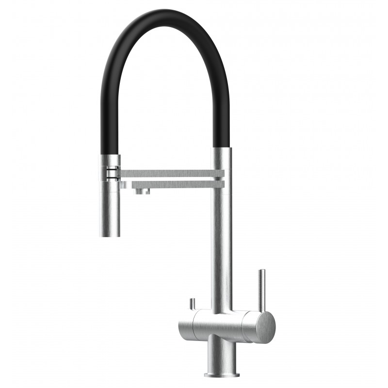 Trosmerna kuhinjska armatura 3v1 Inox - Slika 3