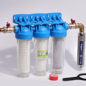 Trostruki kućni vodeni filter ATLAS – TRIO DP 3/4” BX–SX s IPS Kalixx Blue Line 3/4” - Slika 2