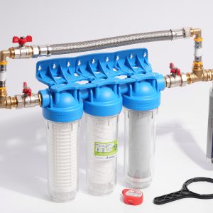 Trostruki kučni vodeni filter ATLAS – TRIO DP 1” BX – SX v obhodnem vodu z IPS Kalixx Blue - Slika 2