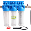 Trostruki kućni vodeni filter ATLAS – TRIO DP 3/4” BX–SX s IPS Kalixx Blue Line 3/4”