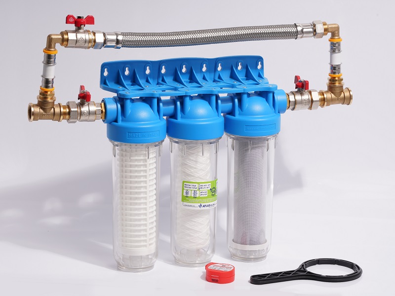 Trostruki kučni vodeni filter ATLAS – TRIO DP 1” BX – SX v obhodnem vodu - Slika 2