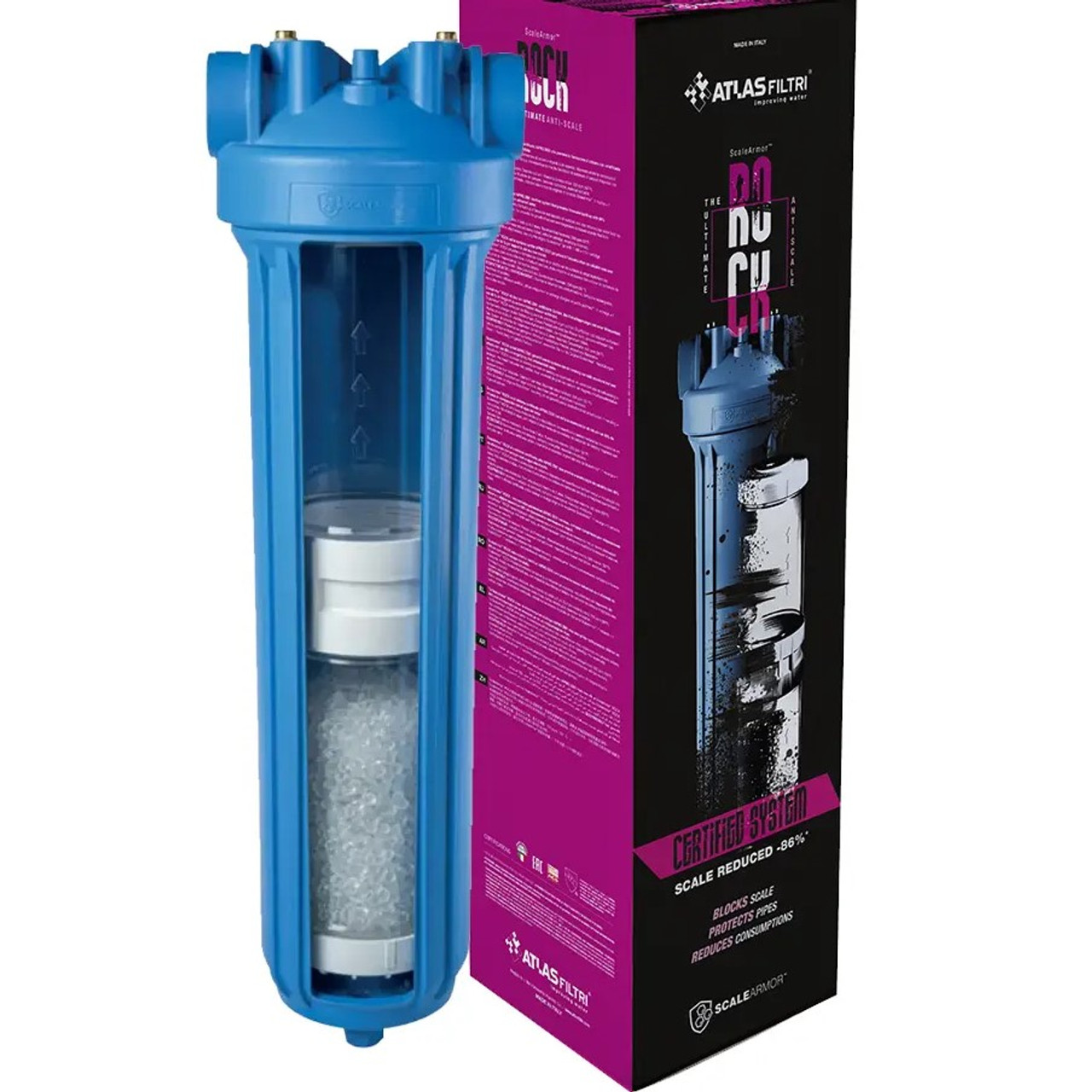 Filter ATLAS ScaleArmor™ ROCK Big Blue 1'' - za kamenac - Slika 2